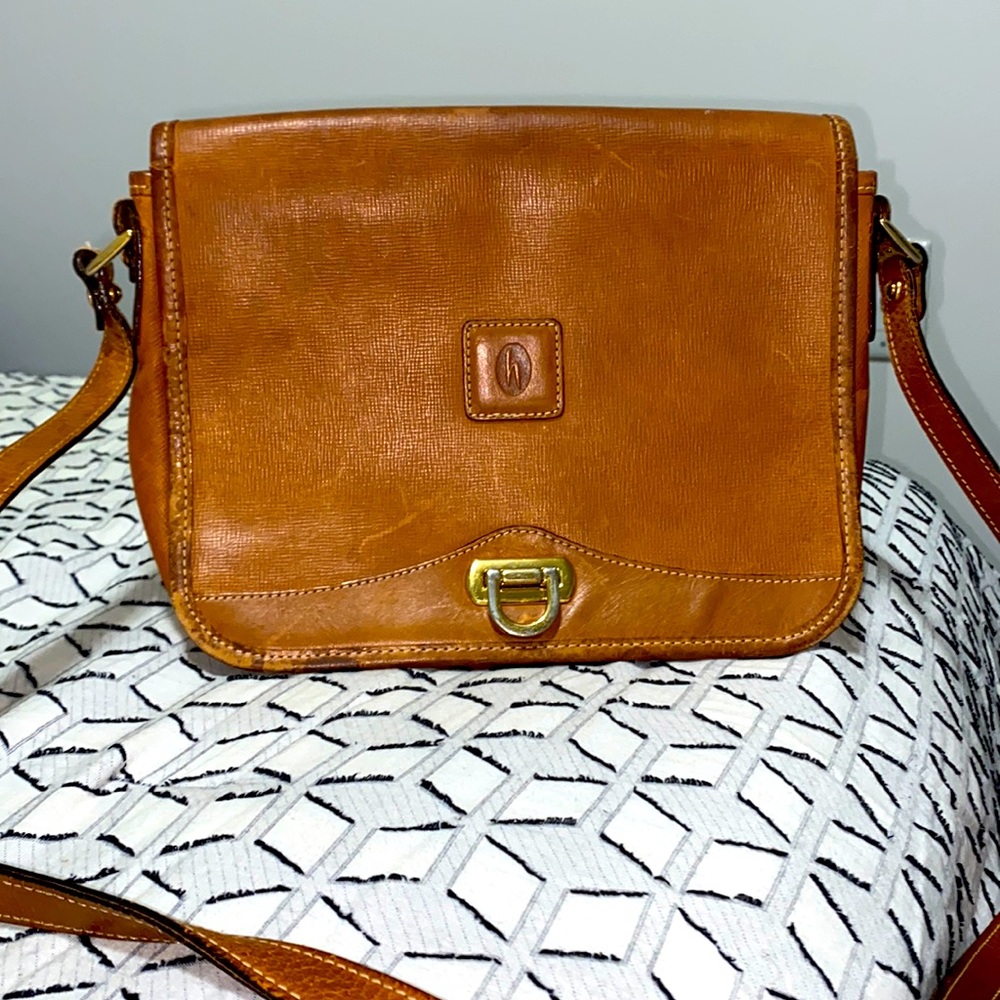 Hartmann Vintage Brown Leather Bag